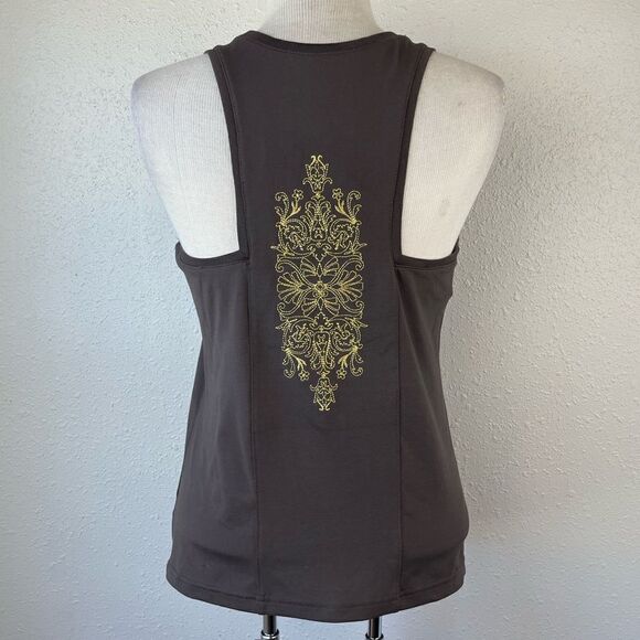 Old Navy Brown Athletic Tank Top Size L EUC - Picture 4 of 6
